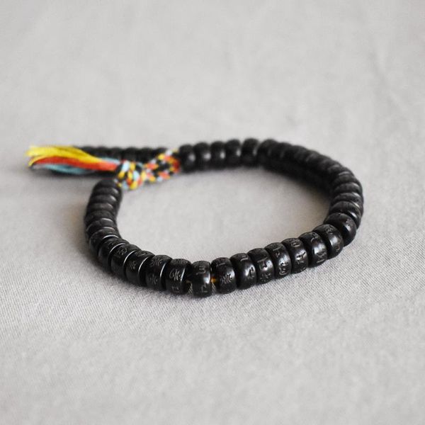 beaded, strands braided cotton thread handmade tibetan buddhist lucky bracelet natural coconut shell beads carved om mani padme hum bangle, Black
beaded, strands braided cotton thread handmade tibetan buddhist lucky bracelet natural coconut shell beads carved om mani padme hum bangle, Black