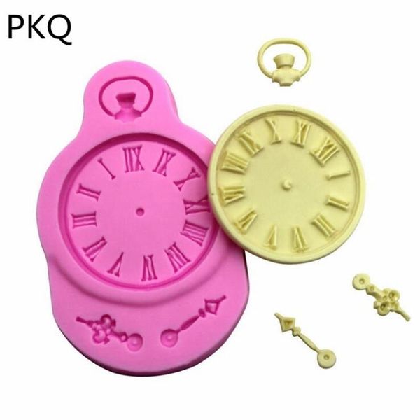 cake tools 3d clock fondant silicone mold chocolate diy decorating kitchen accessories moulds 8.9*5.8*0.8cm
cake tools 3d clock fondant silicone mold chocolate diy decorating kitchen accessories moulds 8.9*5.8*0.8cm