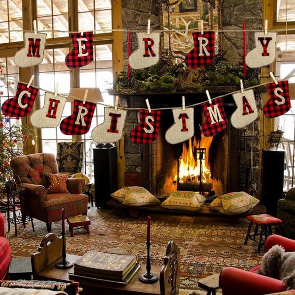 christmas decorations creative hanging socks ornaments streamer plaid diy reusable decoration
christmas decorations creative hanging socks ornaments streamer plaid diy reusable decoration