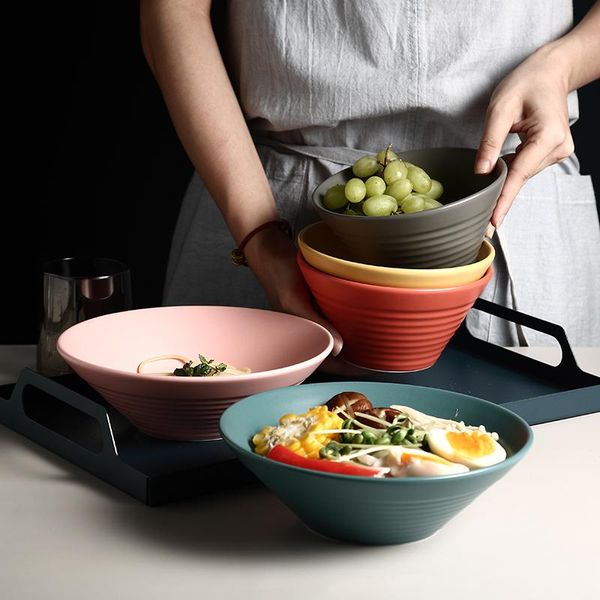 ceramic bowl household tableware dinner home decoration fruit salad restaurant soup noodle el ornaments bowls
ceramic bowl household tableware dinner home decoration fruit salad restaurant soup noodle el ornaments bowls