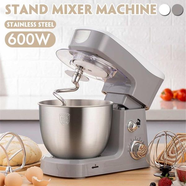 600w 3.5l stainless steel bowl kitchen stand mixer 6-speed cream egg whisk blender cake dough bread maker machine 220v
600w 3.5l stainless steel bowl kitchen stand mixer 6-speed cream egg whisk blender cake dough bread maker machine 220v