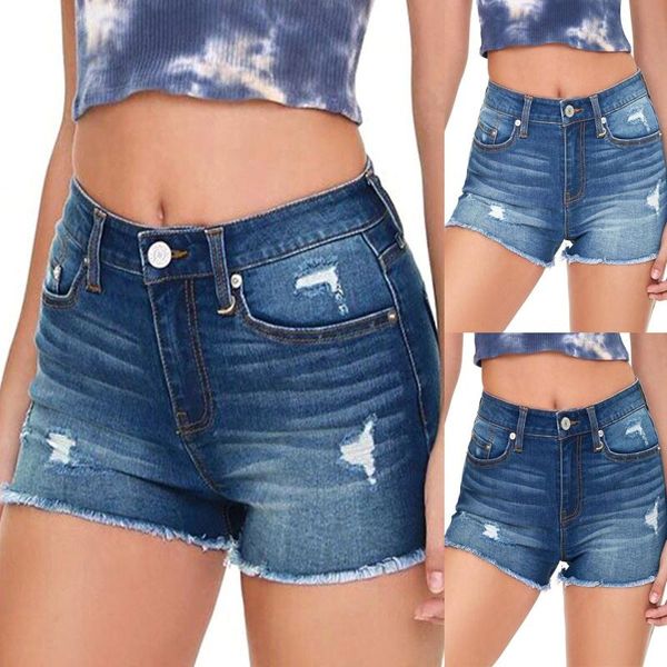 women's shorts 2021 denim fashion pockets solid color jeans button hole casual pantalones cortos, White;black
women's shorts 2021 denim fashion pockets solid color jeans button hole casual pantalones cortos, White;black