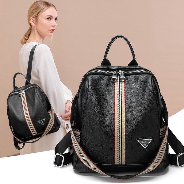anti theft backpack women's korean version easy to take 2021 spring and summer new fashion wide webbing single shoulder bag leisure tra
anti theft backpack women's korean version easy to take 2021 spring and summer new fashion wide webbing single shoulder bag leisure tra