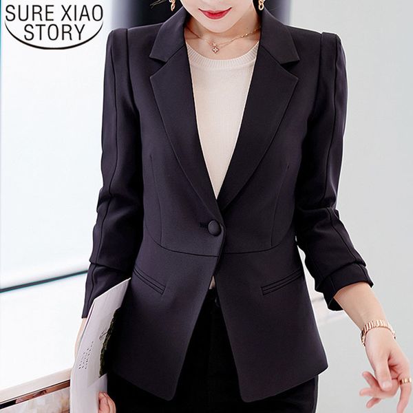 fashion autumn coats and jackets women long sleeve solid suit collar formal coat jacket office outwear clothes 1346 45 210510, White;black
fashion autumn coats and jackets women long sleeve solid suit collar formal coat jacket office outwear clothes 1346 45 210510, White;black