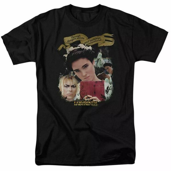labyrinth dangers untold t shirt mens licensed movie tee jareth sarah black, White;black
labyrinth dangers untold t shirt mens licensed movie tee jareth sarah black, White;black
