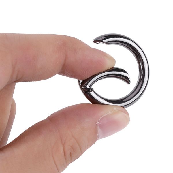 camping climbing hiking outdoor hanger kits circle metal carabiner hook spring snap round clip hook keychain sc091
camping climbing hiking outdoor hanger kits circle metal carabiner hook spring snap round clip hook keychain sc091