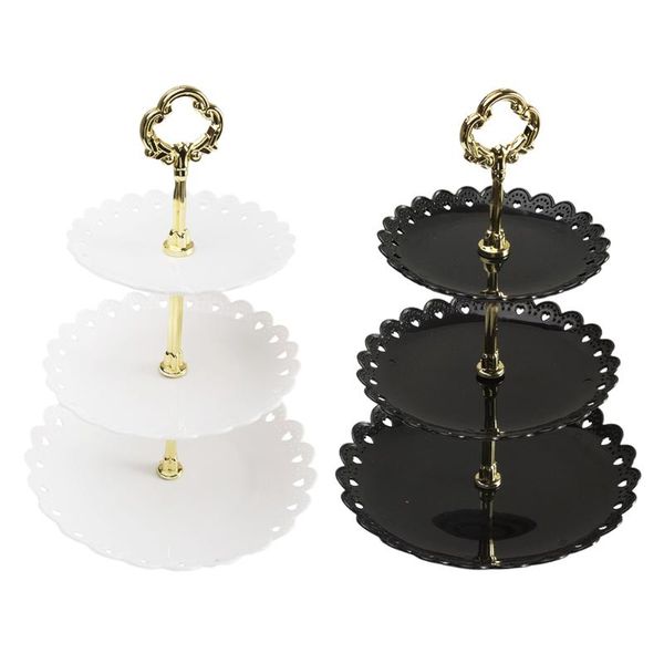 other bakeware party wedding dessert holder cake stand serving european style cupcake space saving 3-tier pastry fruit plate detachable plas
other bakeware party wedding dessert holder cake stand serving european style cupcake space saving 3-tier pastry fruit plate detachable plas
