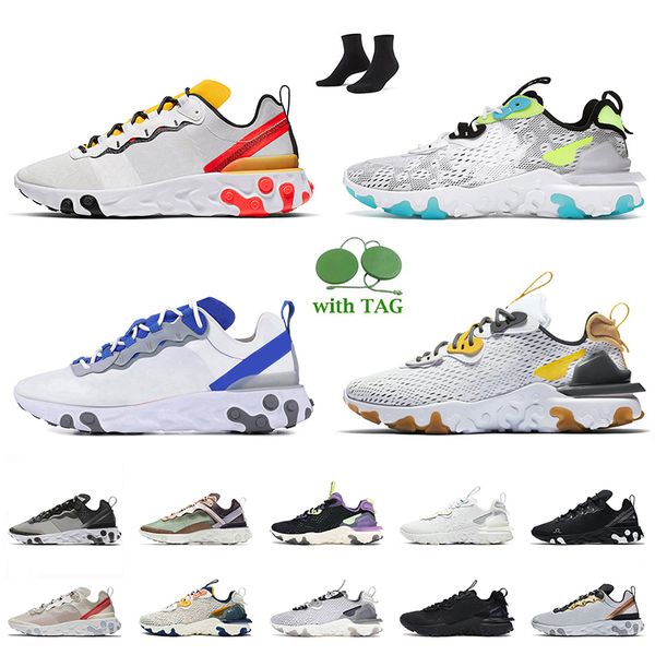 react vision element 55 87 men women running shoes triple black white schematic honeycomb worldwide solar red mens womens trainers sports sn 
react vision element 55 87 men women running shoes triple black white schematic honeycomb worldwide solar red mens womens trainers sports sn