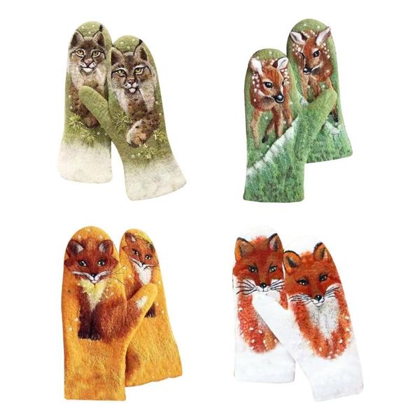 five fingers gloves women elegant winter faux cashmere full finger sweet colorful animal 3d print thicken warm outdoor windproof thermal mit, Blue;gray
five fingers gloves women elegant winter faux cashmere full finger sweet colorful animal 3d print thicken warm outdoor windproof thermal mit, Blue;gray
