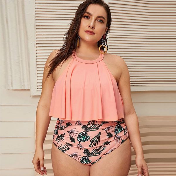 plus size swimwear women high waist bikini set two pieces swimsuit female large size bikini 2021 bathing suit summer beach wearing
plus size swimwear women high waist bikini set two pieces swimsuit female large size bikini 2021 bathing suit summer beach wearing