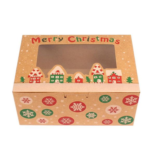 gift wrap 10 pcs/lot kraft paper dessert box vintage christmas print cake tray case cookie packaging biscuit wrapping bo
gift wrap 10 pcs/lot kraft paper dessert box vintage christmas print cake tray case cookie packaging biscuit wrapping bo