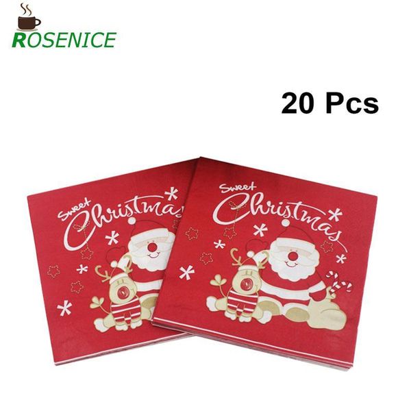 20pcs printed christmas napkins santa claus colorful paper towel tissue for children kitchen
20pcs printed christmas napkins santa claus colorful paper towel tissue for children kitchen