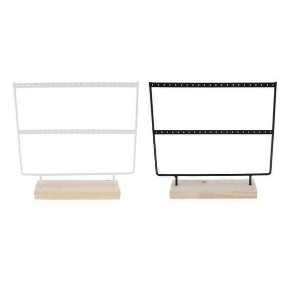 jewelry pouches, bags wood 44 holes earrings organizer holder necklaces rack 2 layers display stand accessories findings, Pink;blue
jewelry pouches, bags wood 44 holes earrings organizer holder necklaces rack 2 layers display stand accessories findings, Pink;blue