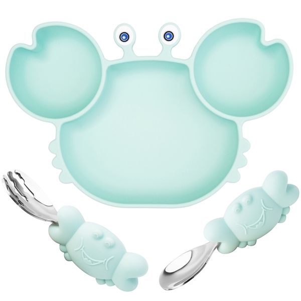 qshare silicone suction plate for toddlers self feeding training divided dish and bowl,fits most highchairs trays 211027
qshare silicone suction plate for toddlers self feeding training divided dish and bowl,fits most highchairs trays 211027