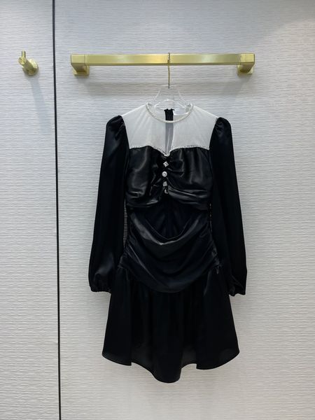 2021 autumn o neck long sleeve panelled fashion milan runway dresses designer brand same style women's clothing 0815-4, Black;pink
2021 autumn o neck long sleeve panelled fashion milan runway dresses designer brand same style women's clothing 0815-4, Black;pink