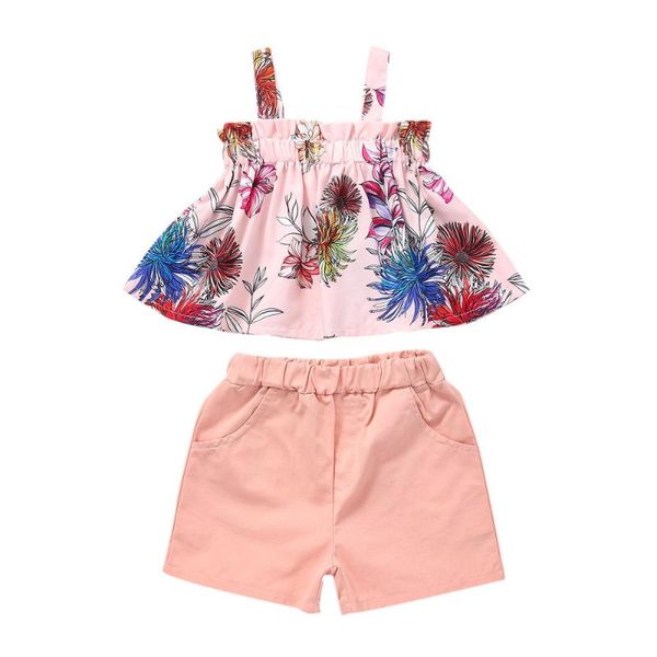 clothing sets cute kid girl 2021 summer sleeveless floral print + elastic waist shorts outfits 18m-6 years, White
clothing sets cute kid girl 2021 summer sleeveless floral print + elastic waist shorts outfits 18m-6 years, White