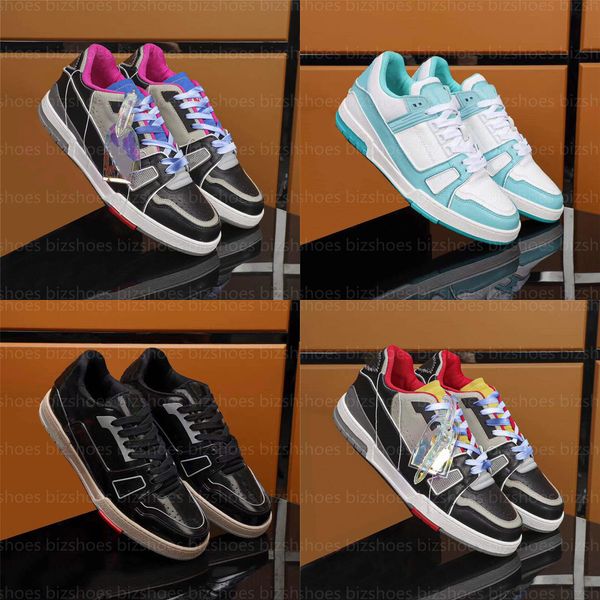men trainer shoes calf leather luxurys designers sneaker rubber outsole black patent leathers outdoor casual shoe sports trainers
men trainer shoes calf leather luxurys designers sneaker rubber outsole black patent leathers outdoor casual shoe sports trainers
