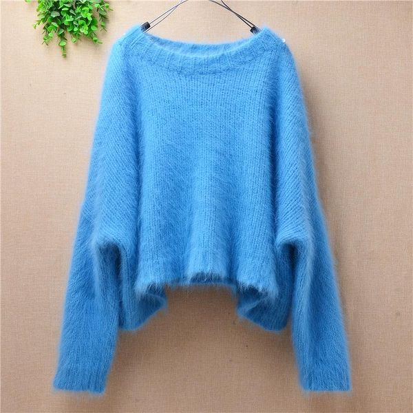 women's sweaters autumn winter short crop o-neck mink cashmere knitted jumper loose casual female base warm knit sweater women pullove, White;black
women's sweaters autumn winter short crop o-neck mink cashmere knitted jumper loose casual female base warm knit sweater women pullove, White;black