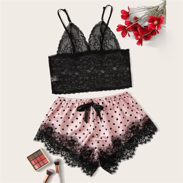 party hats 2021 sleep wear lingerie satin lace v-neck camisole shorts set sleepwear pajamas women clothes
party hats 2021 sleep wear lingerie satin lace v-neck camisole shorts set sleepwear pajamas women clothes