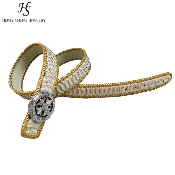 hs-pbo3 branded luxury genuine python men's belt, Black;brown
hs-pbo3 branded luxury genuine python men's belt, Black;brown