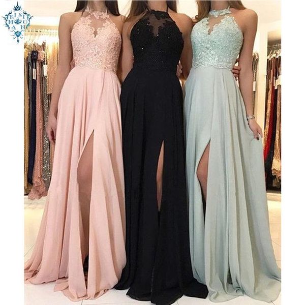 evening dresses ameision 2021 vestidos de fiesta long a-line split front women prom vestido longo festa, Black;red
evening dresses ameision 2021 vestidos de fiesta long a-line split front women prom vestido longo festa, Black;red