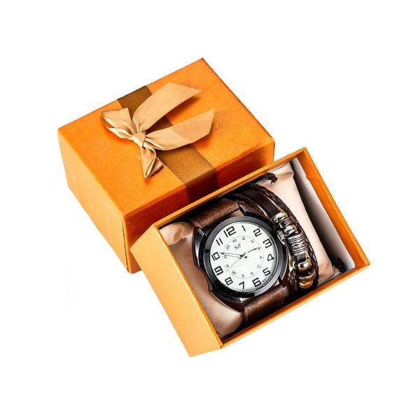 wristwatches men's fashion minimalist belt quartz watches and bracelet sets -2pcs/set manufacturers direct sales men 2021 luxury, Slivery;brown
wristwatches men's fashion minimalist belt quartz watches and bracelet sets -2pcs/set manufacturers direct sales men 2021 luxury, Slivery;brown