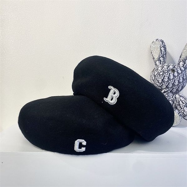 letter beret autumn and winter new embroidery pattern wool tweed octagonal warm concave fashion hat female, Blue;gray
letter beret autumn and winter new embroidery pattern wool tweed octagonal warm concave fashion hat female, Blue;gray