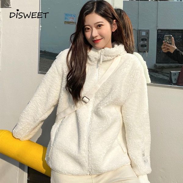 sweatshirts lamb wool solid woman simple hooded long sleeve loose ladies sweatshirts casual warm slim white hoodies women's, Black
sweatshirts lamb wool solid woman simple hooded long sleeve loose ladies sweatshirts casual warm slim white hoodies women's, Black