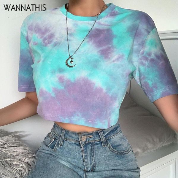 women's tanks & camis wannathis o-neck short sleeve cropped shirts women tie-dye loose cotton cusual streetwear crop fashion summer, White
women's tanks & camis wannathis o-neck short sleeve cropped shirts women tie-dye loose cotton cusual streetwear crop fashion summer, White