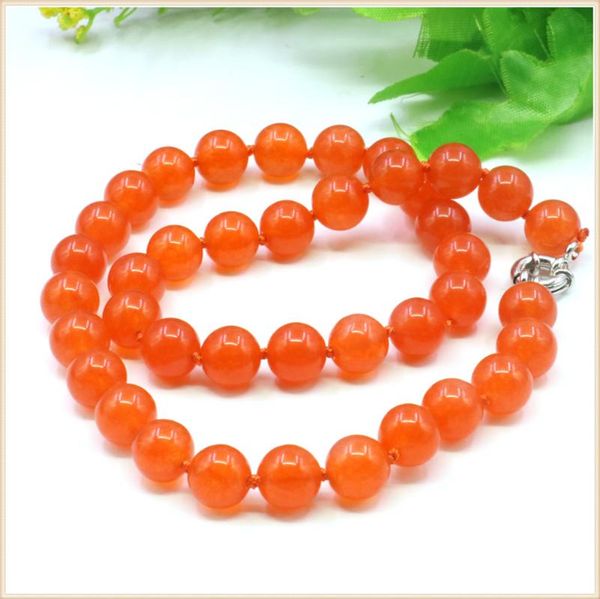 chains 8 10mm round orange jades chalcedony necklace natural stone steering wheel clasp accessory neckwear women jewelry making design, Silver
chains 8 10mm round orange jades chalcedony necklace natural stone steering wheel clasp accessory neckwear women jewelry making design, Silver