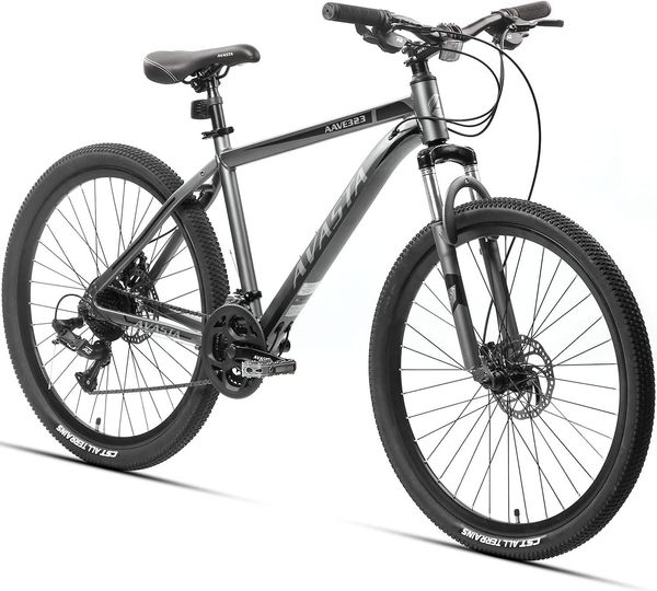 mountain bike 21-speeds 26-inch wheels for men and wowen, aluminum frame disc brakes mountain bicycle front suspension gray
mountain bike 21-speeds 26-inch wheels for men and wowen, aluminum frame disc brakes mountain bicycle front suspension gray