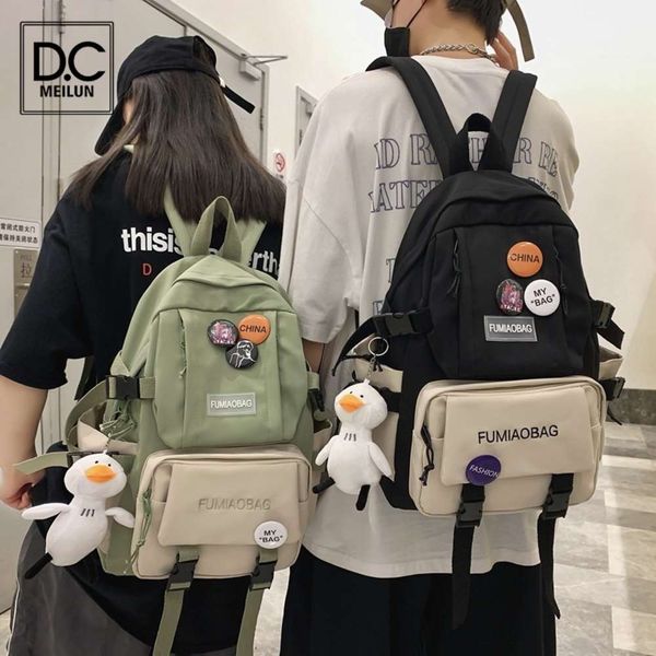 designer schoolbagdc.meilun women's backpack new trend nylon school bag for boys girls cute pendant large student shoulder bags mochila
designer schoolbagdc.meilun women's backpack new trend nylon school bag for boys girls cute pendant large student shoulder bags mochila