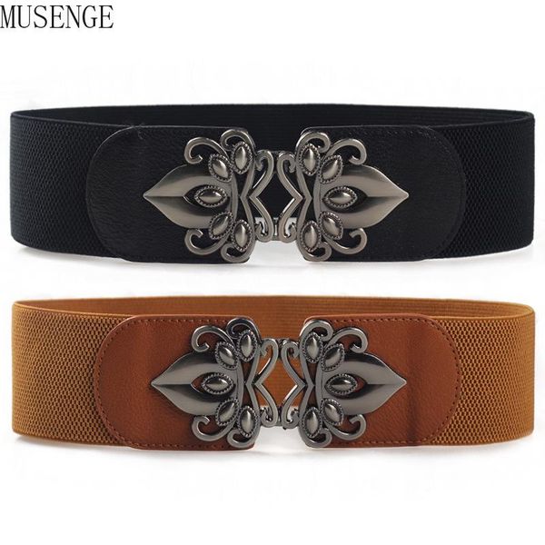 belts fashion buckle elastic women's corset wide waist belt cummerbund strap female women accessories stretch gorset, Black;brown
belts fashion buckle elastic women's corset wide waist belt cummerbund strap female women accessories stretch gorset, Black;brown