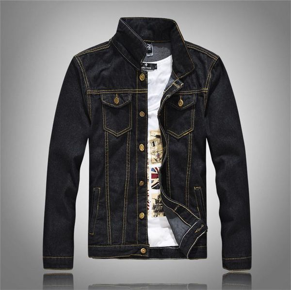 men's jackets blue black denim jacket men hip hop coat spring autumn fashion trendy jeans bomber male cowboy coats clothing, Black;brown
men's jackets blue black denim jacket men hip hop coat spring autumn fashion trendy jeans bomber male cowboy coats clothing, Black;brown