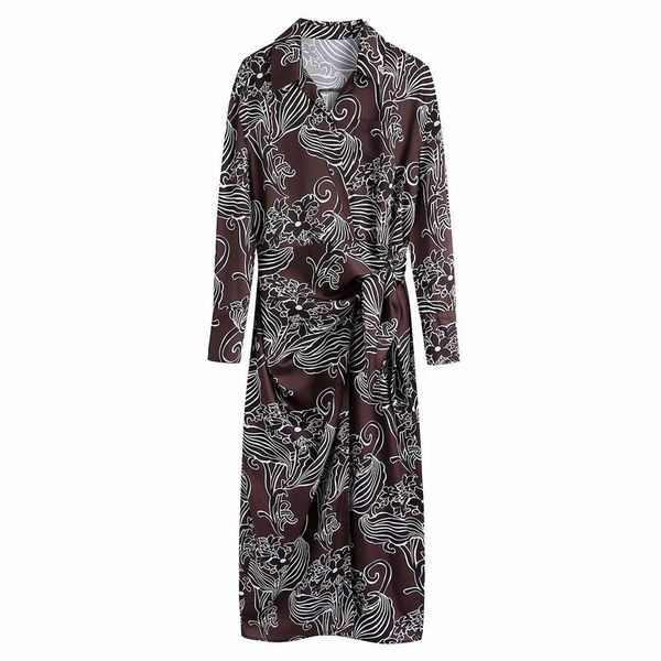 casual dresses printed wrap dress women spring 2022 fashion long sleeve vintage clothing midi-calf feminino vestidos, Black;gray
casual dresses printed wrap dress women spring 2022 fashion long sleeve vintage clothing midi-calf feminino vestidos, Black;gray
