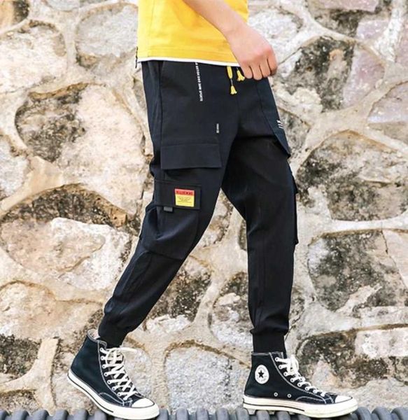 men's pants men fashion sporty for hiphop causal runnings high street jogger pocket trousers, Black
men's pants men fashion sporty for hiphop causal runnings high street jogger pocket trousers, Black