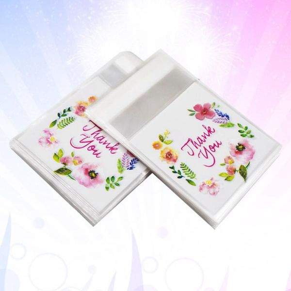 100pcs thank you flower pattern gift bag self adhesive candy cookie bags cellophane packing party favor (7 x 7 + 3cm wrap
100pcs thank you flower pattern gift bag self adhesive candy cookie bags cellophane packing party favor (7 x 7 + 3cm wrap