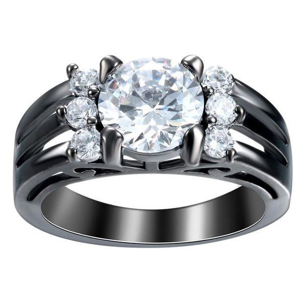 wedding rings 2021 fashion black gun plated pave white cz zircon jewelry for women party accessories men design, Slivery;golden
wedding rings 2021 fashion black gun plated pave white cz zircon jewelry for women party accessories men design, Slivery;golden