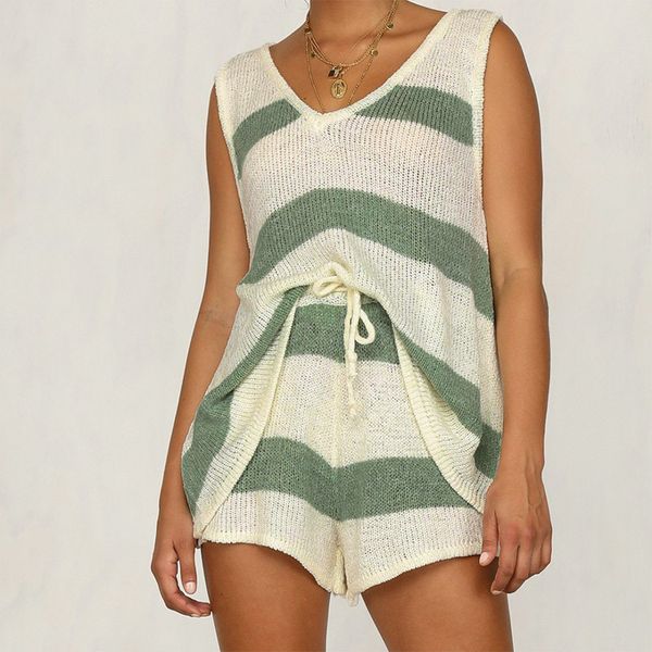 women's two piece pants v neck tank and shorts women sets summer knitted loose female 2 2021 autumn casual ladies outfits, White
women's two piece pants v neck tank and shorts women sets summer knitted loose female 2 2021 autumn casual ladies outfits, White
