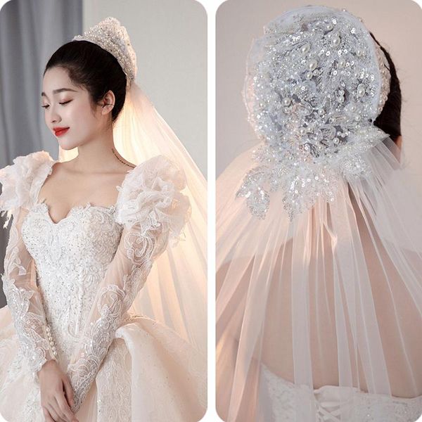 bridal veils 2021 whitney wedding collection gorgeous chapeau ceremonie femme avec voilette full sequins and crystals veil with hat, Black
bridal veils 2021 whitney wedding collection gorgeous chapeau ceremonie femme avec voilette full sequins and crystals veil with hat, Black