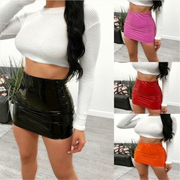high waist pu leather womens skirt pencil mini streetwear solid black red orange short ladies
high waist pu leather womens skirt pencil mini streetwear solid black red orange short ladies