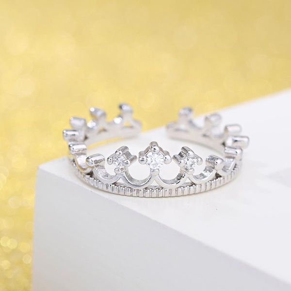 wedding rings original design crown goddess silver-plated ring corolla ornaments engagement for women finger accessories, Slivery;golden
wedding rings original design crown goddess silver-plated ring corolla ornaments engagement for women finger accessories, Slivery;golden