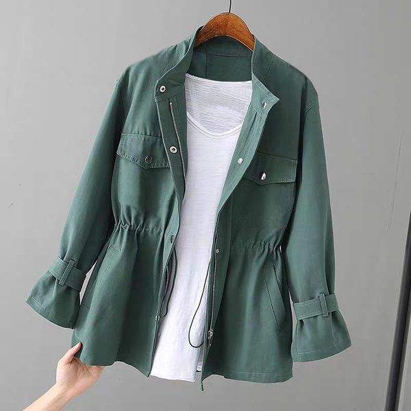 women's jackets 2021 autumn women jacket fashion long sleeve casual basic female windbreaker loose coat outwear streetwear top, Black;brown
women's jackets 2021 autumn women jacket fashion long sleeve casual basic female windbreaker loose coat outwear streetwear top, Black;brown