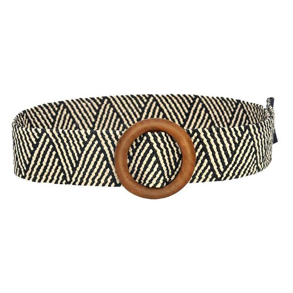 belts ladies vintage waistband boho braided waist belt summer women round wooden smooth buckle fake straw wide for female, Black;brown
belts ladies vintage waistband boho braided waist belt summer women round wooden smooth buckle fake straw wide for female, Black;brown