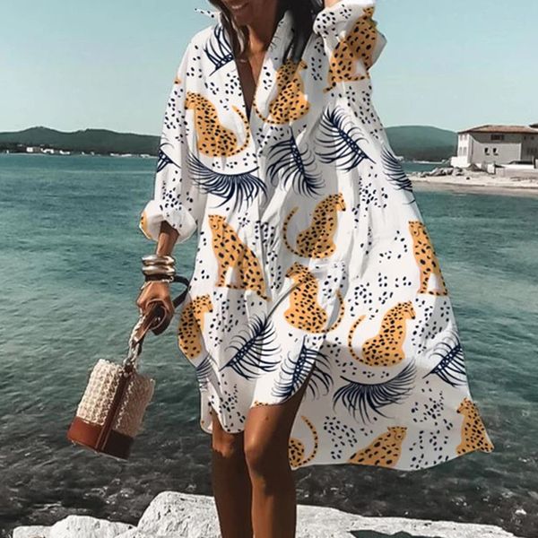 dresses women elegant turn-down coller shirt autumn vintage cherry print es female loose long sleeve beach vestido wqy3 ssdz, Black;gray
dresses women elegant turn-down coller shirt autumn vintage cherry print es female loose long sleeve beach vestido wqy3 ssdz, Black;gray