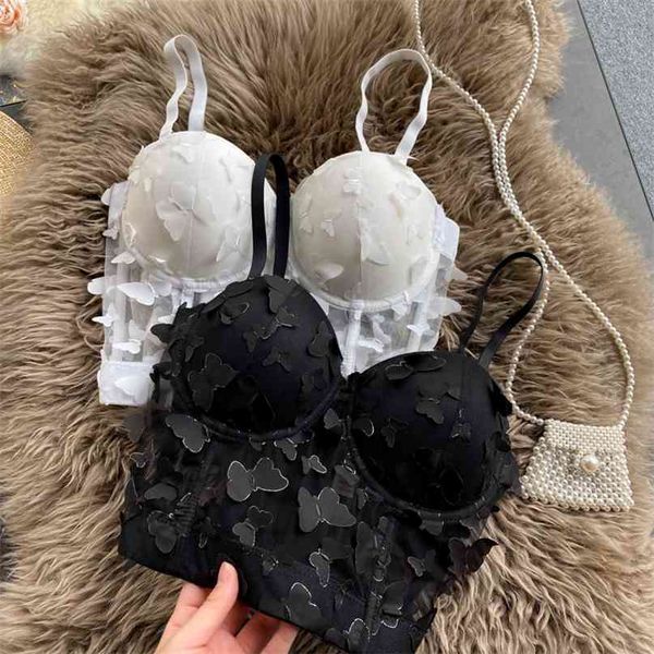 fashion ins chest padded sleeveless backless 3d butterfly flower camisole women ropa para mujer bustier crop r416 210527, White
fashion ins chest padded sleeveless backless 3d butterfly flower camisole women ropa para mujer bustier crop r416 210527, White
