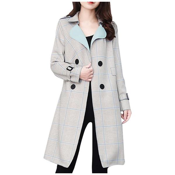 women's trench coats fashion women jackets medium long windbreaker single-breasted temperament coat, Tan;black
women's trench coats fashion women jackets medium long windbreaker single-breasted temperament coat, Tan;black