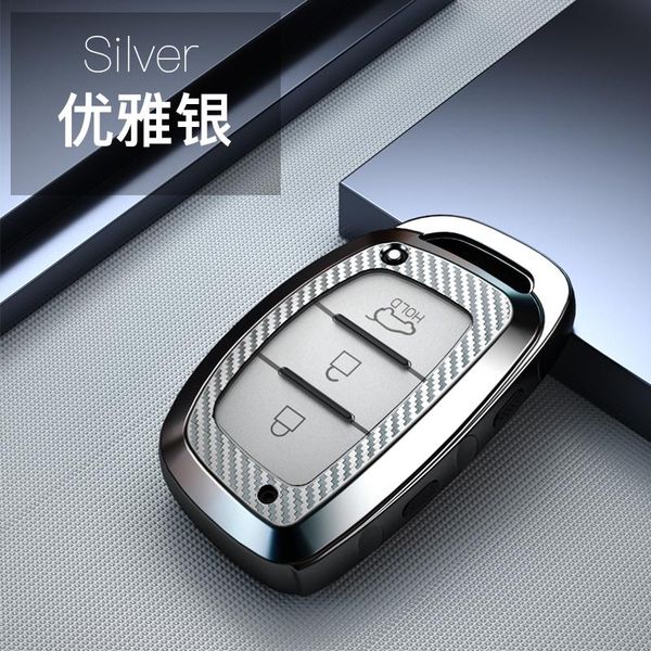 keychains carbon fiber tpu car key case cover protection shell skin for hyundai ix20 i30 ix35 i40 ix25 tucson verna sonata keyring, Silver
keychains carbon fiber tpu car key case cover protection shell skin for hyundai ix20 i30 ix35 i40 ix25 tucson verna sonata keyring, Silver