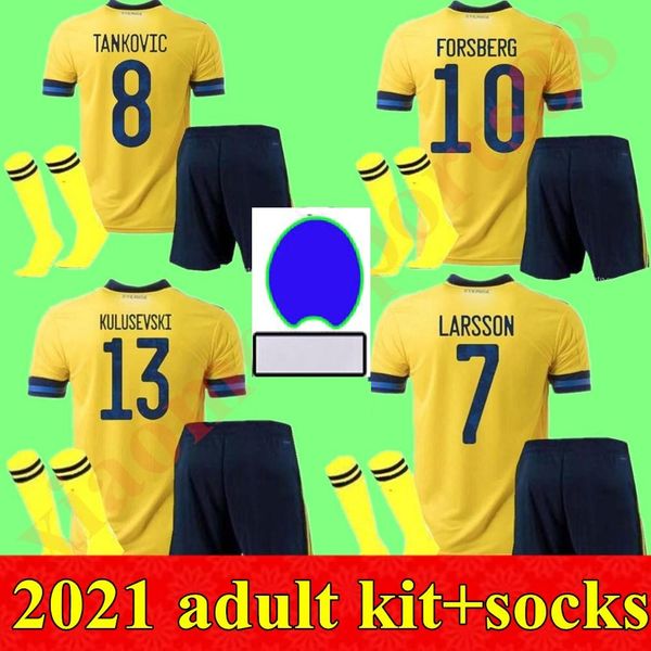 kits sweden jersey 2021 national soccer jerseys home ibrahimovic forsberg kallstrom 20 21 men kit football shirts, Black
kits sweden jersey 2021 national soccer jerseys home ibrahimovic forsberg kallstrom 20 21 men kit football shirts, Black