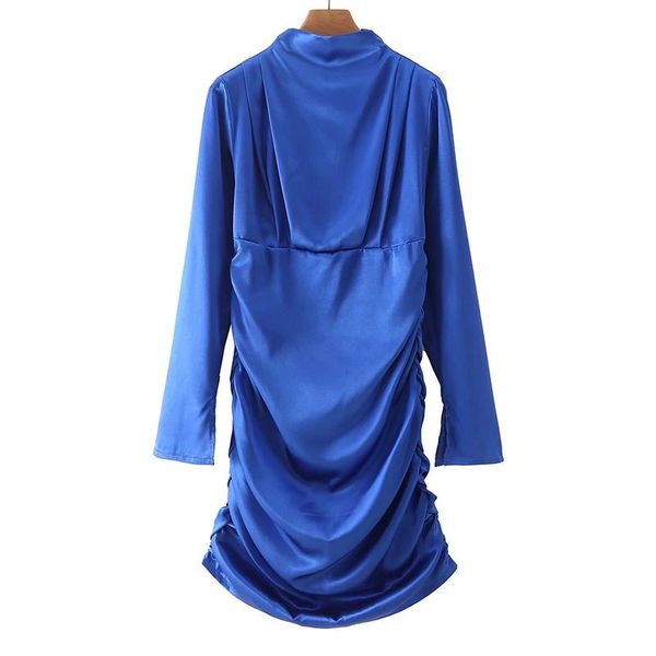 casual dresses yenkye fashion women vintage blue bodycon mini draped dress female mock neck long sleeve party ladies chic vestido, Black;gray
casual dresses yenkye fashion women vintage blue bodycon mini draped dress female mock neck long sleeve party ladies chic vestido, Black;gray